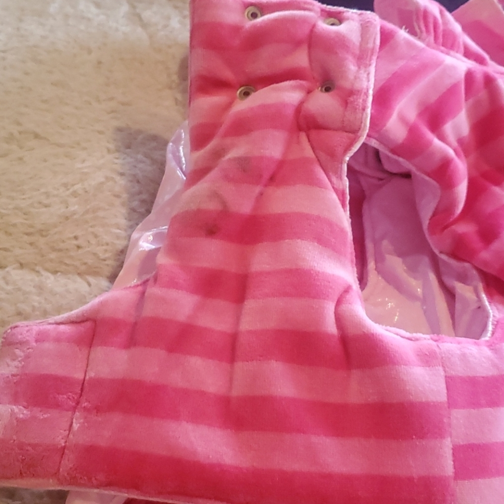 ●SOLD● Frou-Frou 💝 Valentine Heart Pink dog coat - Picture 15 of 16